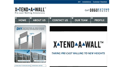 Desktop Screenshot of extendawall.co.za